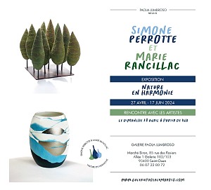 Exposition à la Galerie Paola Lumbroso - Simone Perrotte & Marie Rancillac